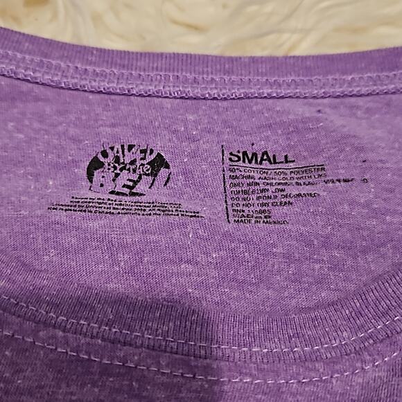 Saved By the Bell Purple Sleep Shirt - Picture 4 of 6
